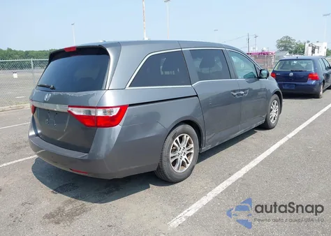 2012 Honda Odyssey Ex-L из США, поврежденный, VIN 5FNRL5H68CB039901
